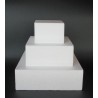 Styrofoam for Dummy cakes - Square 45x45xH10cm