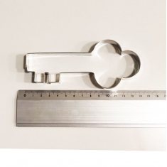 Decorative Key Metallic Cookie Cutter 13,5x6cm