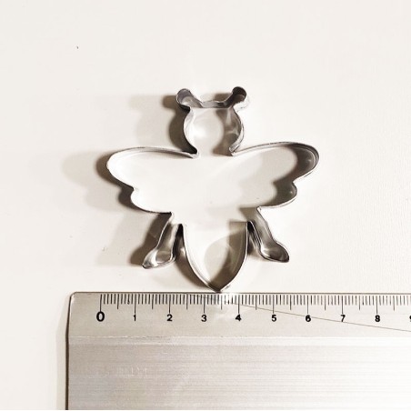 Bee Metallic Cookie Cutter 5,9x6cm