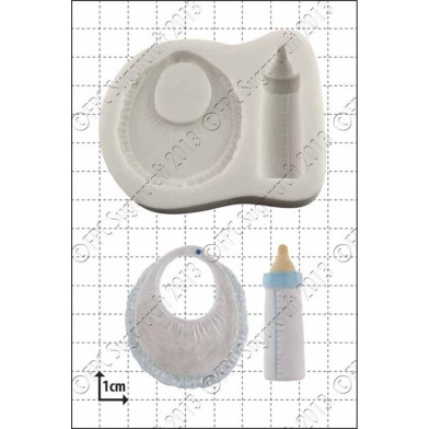Bib and Bottle Silicone Mould