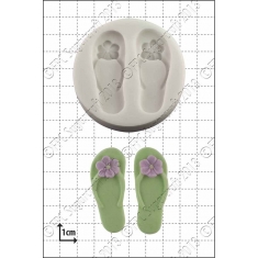 Flip Flops silicone mold by FPC
