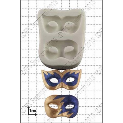 Masquerade Masks silicone mold by FPC