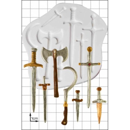 Swords and Weapons Silicone Mould
