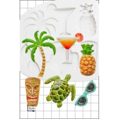 Tropical Silicone Mould