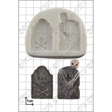 Tombstones Silicone Mould