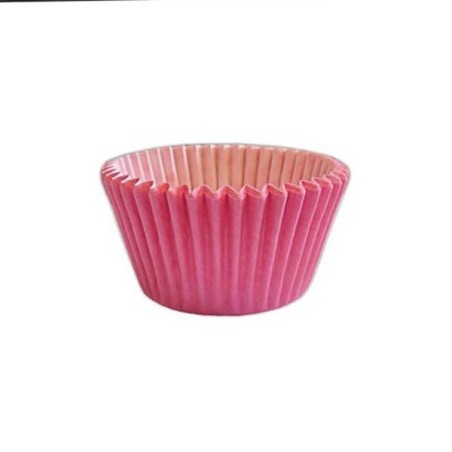 Ροζ Αντικολλητικά Καραμελόχαρτα για Cupcakes/Muffins 180τεμ