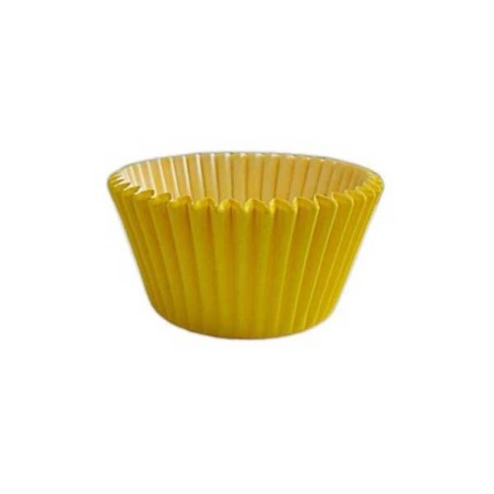 Yellow Greaseproof - Antistick Muffin Cases 180pcs