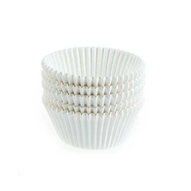 White Greaseproof - Antistick Muffin Cases 500pcs