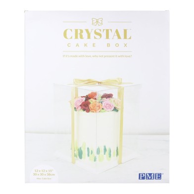 CRYSTAL Cake Box - 12 inch (30cm)