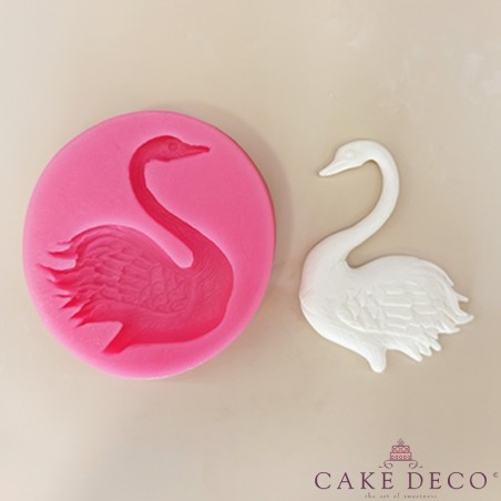Decorated Swan Silicone Mould