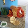 Treasure coins  Silicone Mould by Katy Sue
