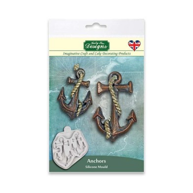 Anchors  Silicone Mould by Katy Sue