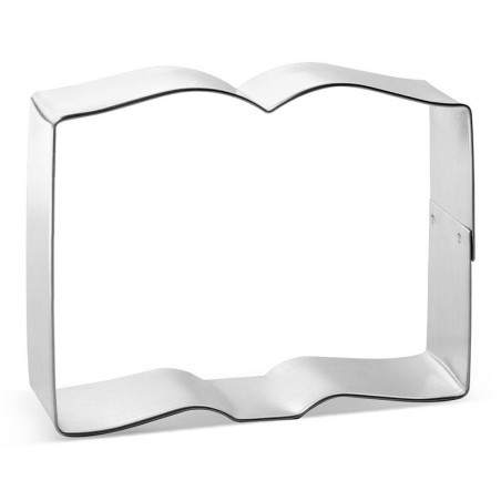 Open Book Cookie Cutter 3.75 in