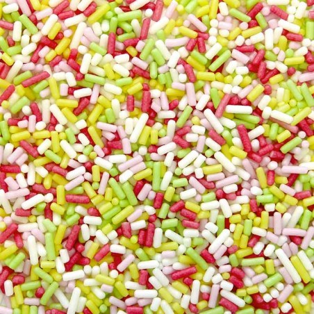 Multi-Coloured Sugar Strands (80g / 2.82oz)