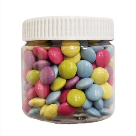 Colorful Mini UFOs with Milk Chocolate filling 80g