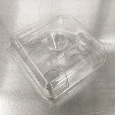 4 Cucpake Clear Container