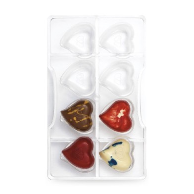 Hearts Chocolate Mould with...