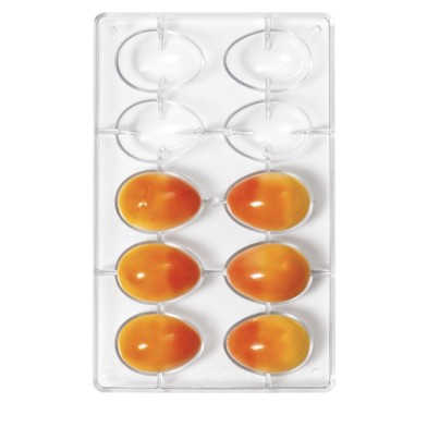 Καλούπι 10 θέσεων για Σοκολατένια Αυγά 30γρ.  της Decora