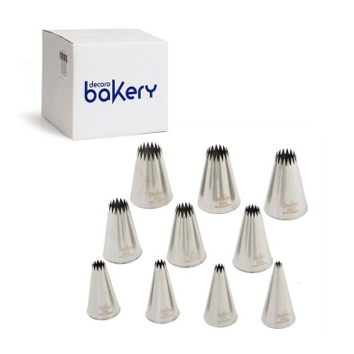 French Open Star Nozzle Set...