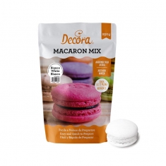 White Macaron Powder Mix 250g by Decora