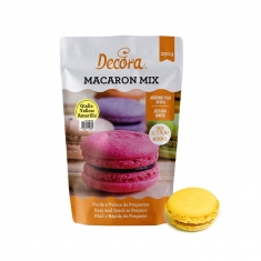 Μείγμα για Κίτρινα Macaron σε μορφή σκόνης 250g της Decora
