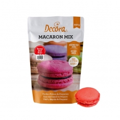 Μείγμα για Κόκκινα Macaron σε μορφή σκόνης 250g της Decora