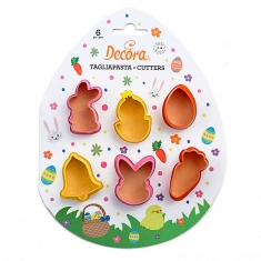 Mini Easter Cutters by Decora Set of 6