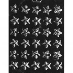 Αστέρια Καλούπι για Σοκολατάκια - Ζαχαρόπαστα Δ: 2,5 x 0,6εκ.