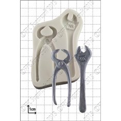 Wrench & Pincers silicone mold by FPC
