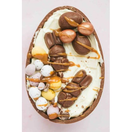 Half Easter Egg Shell for filling - Milk Chocolate 250gr