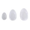 Σετ 3τμχ. Καλούπια για Πασχαλινά Σοκολατένια Αυγά της PME Υ7,4 - 12,5εκ.