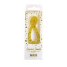 Gold Glitter Number Candle No.8, 8cm