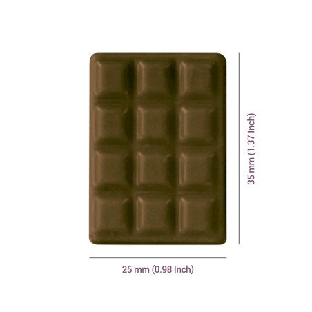 Mini Chocolate Bar Mould 3,5 x 2,5 cm