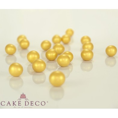 Metallic Gold Xtra Large Crunchy Balls 1.8cm 1kg