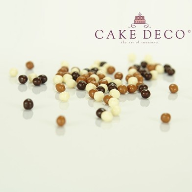 Μίνι Σοκολατένιες Crunchy Μπαλίτσες 4χιλ.  Pearlicious Pearl Mix - 1 Κιλό