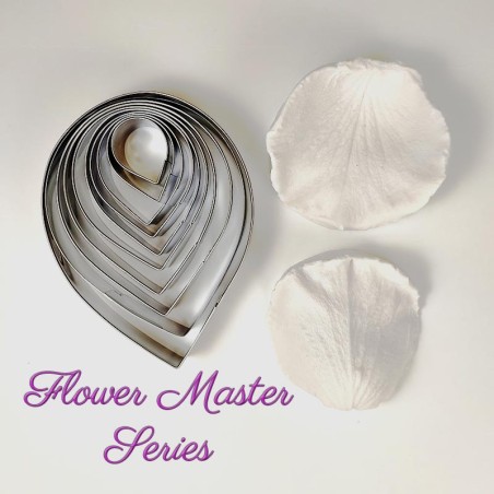Cutters and Veiners Set for Rose Petal - Flower Master Series