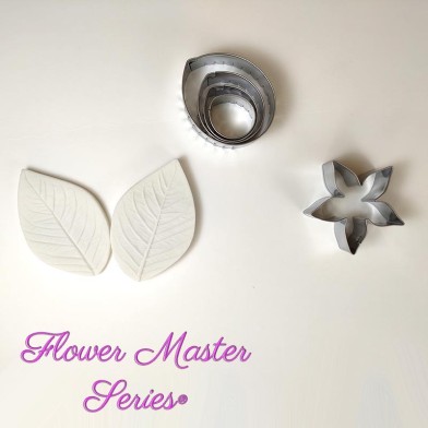 Σετ Κουπάτ και Veiner για Φύλλο Τριανταφύλλου - Flower Master Series