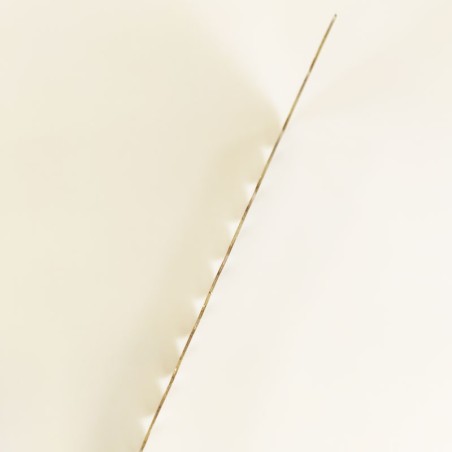 Inox Medium Size Concave/Convex  Scraper for Cake Side walls D: 228*89*1mm
