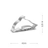 Dolphin Cookie Cutter W4.5in