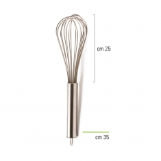 Stainless Steel Professional Whisk 35 cm