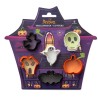 6 Halloween Mini Plastic Cookie Cutters by Decora Dim. 3-4cm