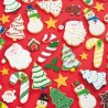 Christmas Tree and Snowman Plastic Cookie Cutters Set of 2 by Decora Dim. 8-8,5cm