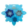 Set 3 pcs Frozen Star-Snowflakes Cookie Cutters by Decora Dim. D4-7cm