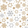 Σακουλάκια Κερασμάτων Λευκά Χριστούγεννα της Decora 20τεμ. Δ. 12,5x3xY24εκ.
