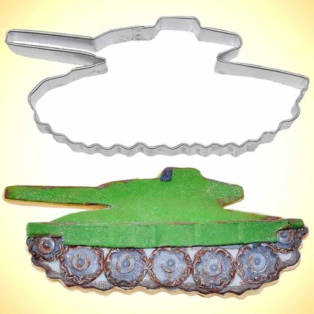 Tank Cookie Cutter 4.75 in