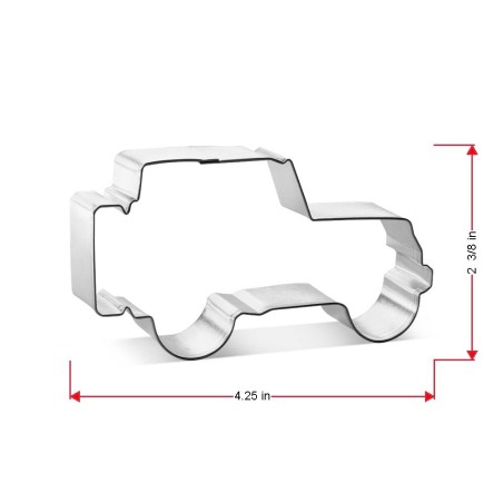 SUV Off-Road Vehicle Cookie Cutter 4.25 in
