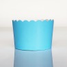 Light Blue - Ciel  Cupcake Baking Cases  with anti-stick liner D7xH4,5cm. 20pcs