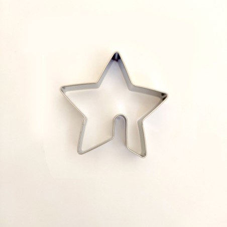 Star Cookie for cups - Metallic Cookie Cutter 5,1 x 5,1cm