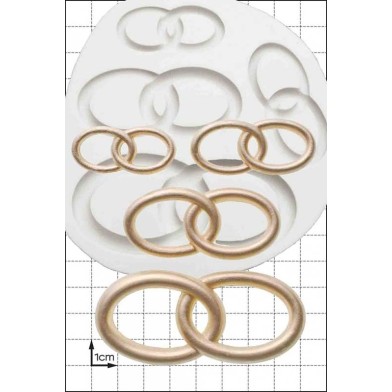 Wedding Engagement Rings Silicone Mould