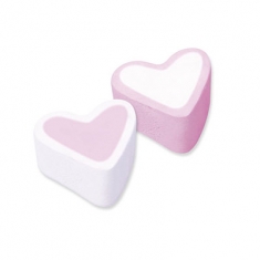 Heart White/Pink Marshmallow 1kg by Fini
